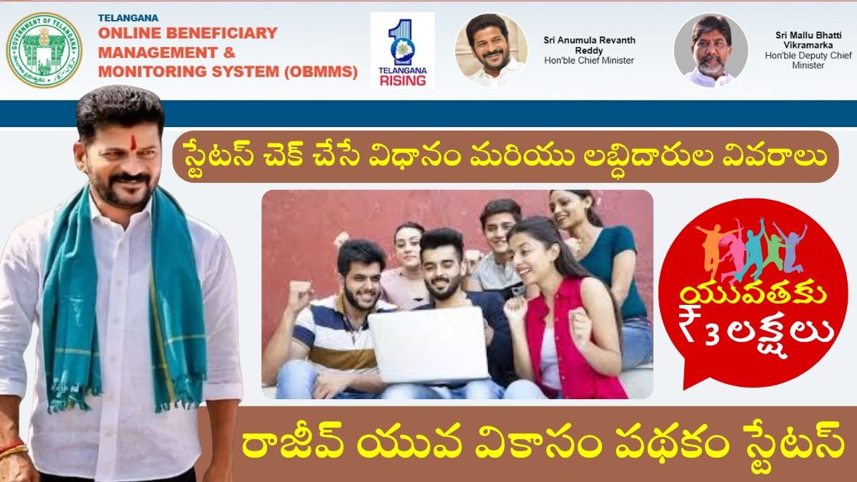 Rajiv Yuva Vikasam Scheme Status Check Link