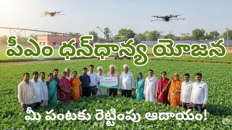 PM Dhan Dhanya Yojana Scheme