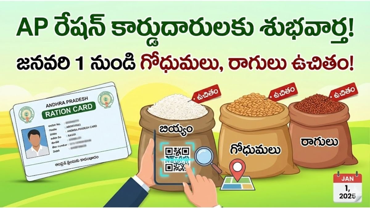 AP Ration Card Free Items January 2025