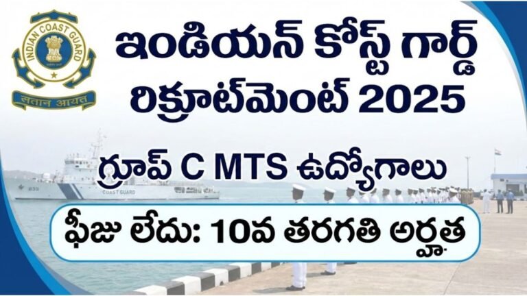 Indian Coast Guard Recruitment 2025
