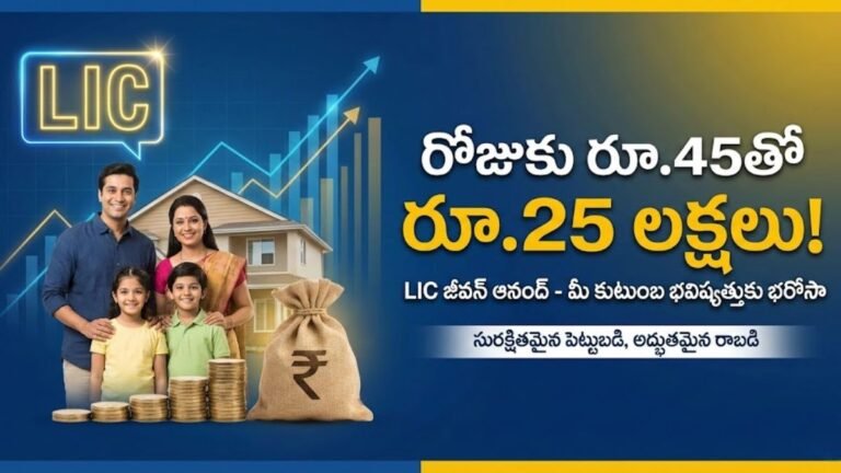LIC Jeevan Anand Policy Details Telugu